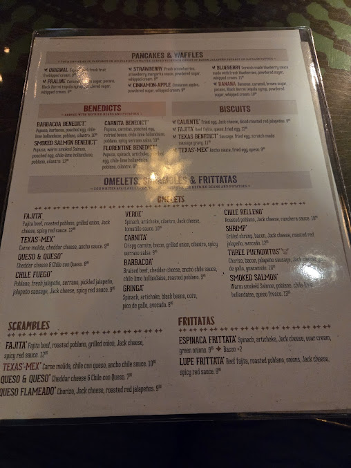 Menu Lupe Tortilla Mexican Restaurant - 6