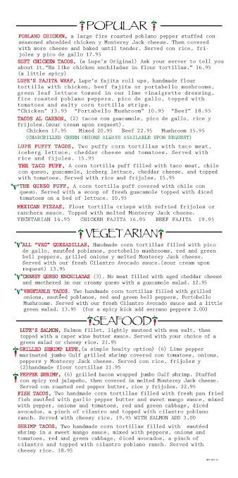Menu Lupe Tortilla - 6