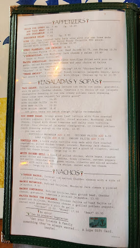 Menu Lupe Tortilla - 9