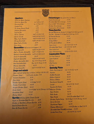 Menu Lupes Ii In Vernon - 0