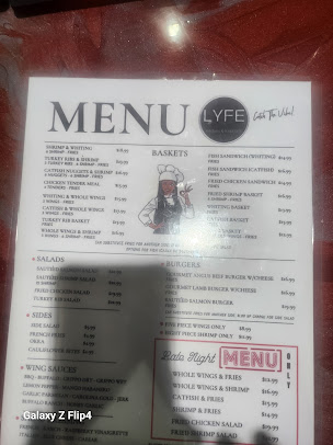 Menu Lyfe Kitchen And Kocktails - 1