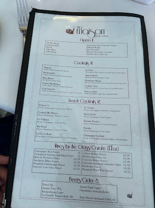 Menu Ma Maison - 5