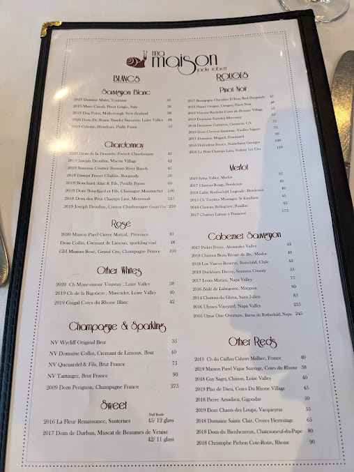 Menu Ma Maison - 8