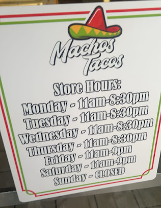 Menu Machos Tacos - 1