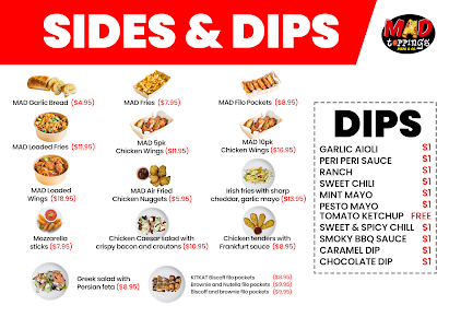 Menu Mad Toppings Randwick Pizza - 6