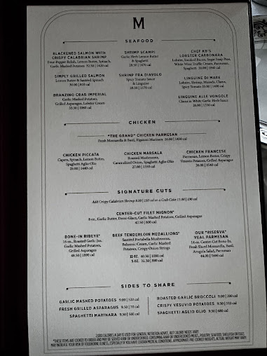 Menu Maggianos Little Italy Dallas - 0