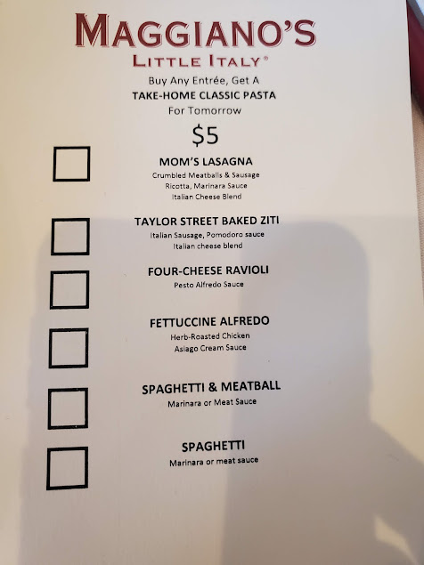 Menu Maggianos Little Italy Dallas - 9