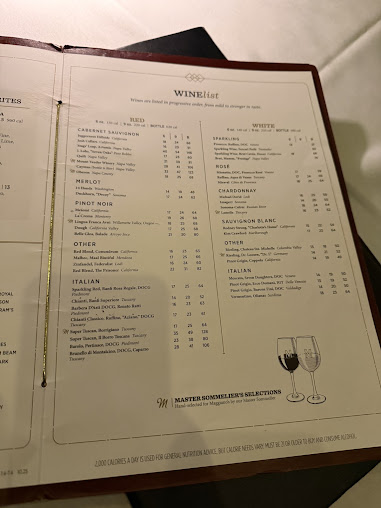 Menu Maggiano's Little Italy - 2
