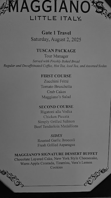 Menu Maggiano's Little Italy - 3