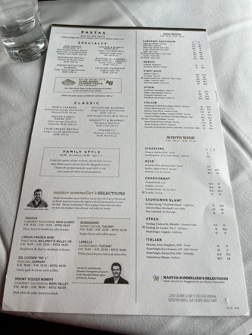 Menu Maggiano's Little Italy - 7