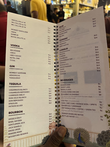 Menu Maharani Palace Fine Indian Cuisine Bar - 0