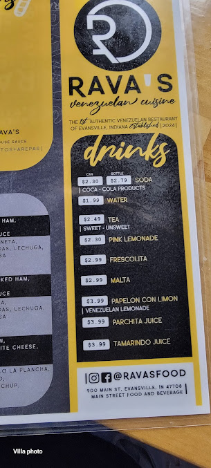 Menu Main Street Food And Beverage - 0