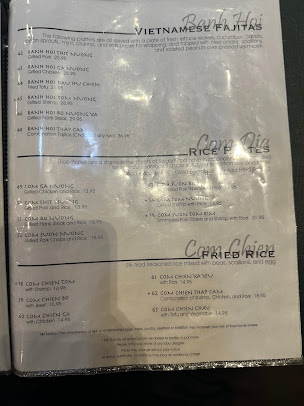 Menu Mai's Restaurant - 5