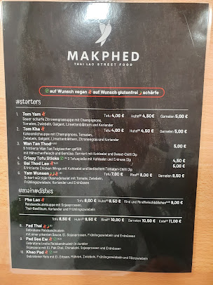 Menu Mak Phed - 0