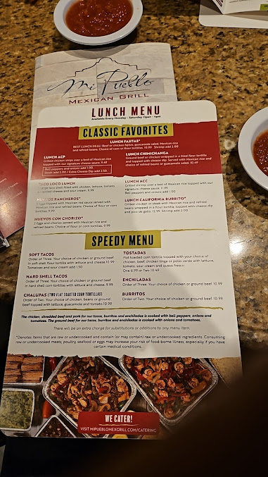 Menu Ma'luz Mexican Grill (Mi Pueblo) - 7