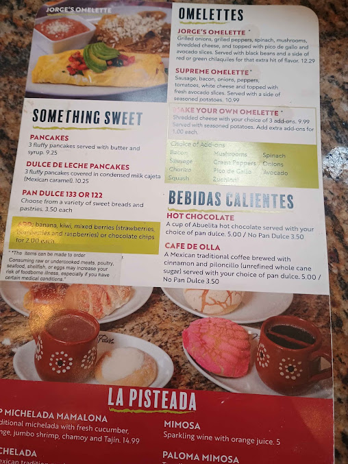 Menu Ma'luz Mexican Grill (Mi Pueblo) - 8