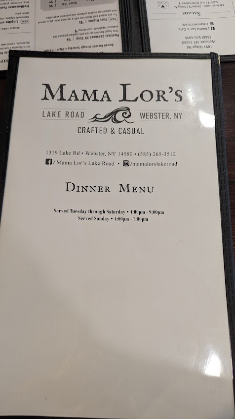 Menu Mama Lors Lake Road - 0