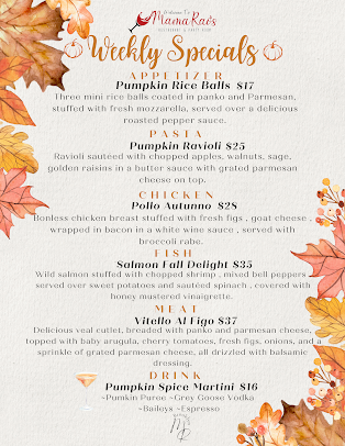 Menu Mama Rao's - 0
