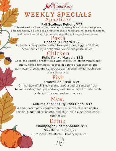 Menu Mama Rao's - 7