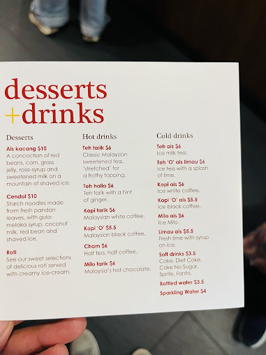 Menu Mamak Haymarket - 0