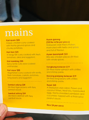 Menu Mamak Haymarket - 2
