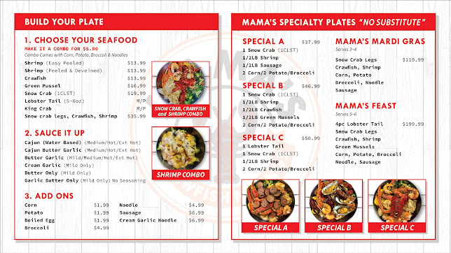 Menu Mamas Crawfish N Wings - 0