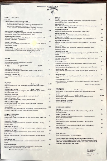 Menu Mama's Trattoria - 5