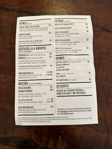 Menu Mamis Bondi - 8