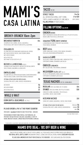 Menu Mamis Bondi - 9