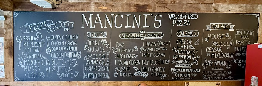 Menu Mancini’s Wood-Fired Pizza - 4