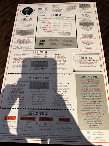 Menu Mandi Cocina Mexicana - 2