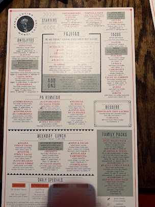 Menu Mandi Cocina Mexicana - 4