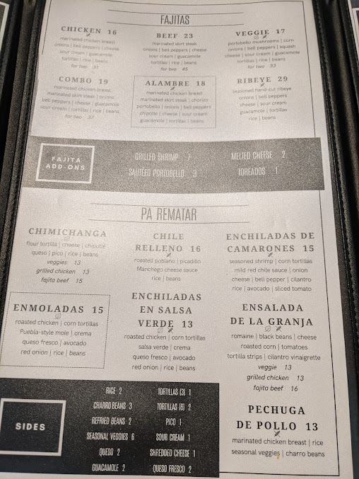 Menu Mandi Cocina Mexicana - 5