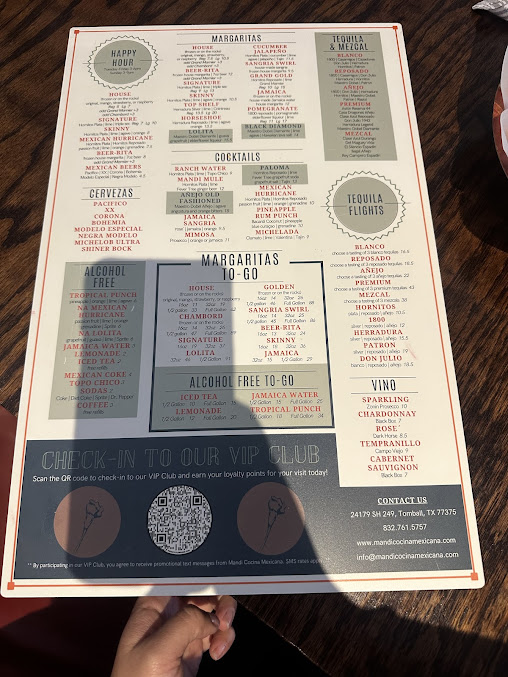 Menu Mandi Cocina Mexicana - 8