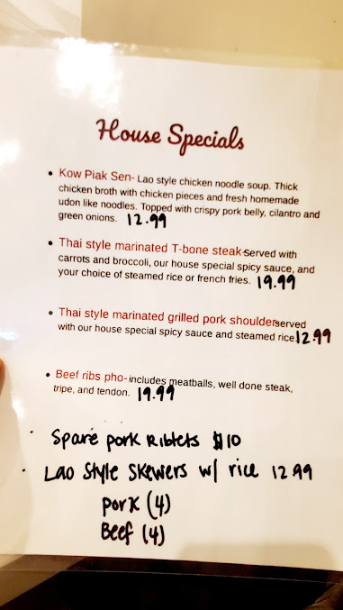 Menu Manee Thai Cuisine Bar Frisco - 6