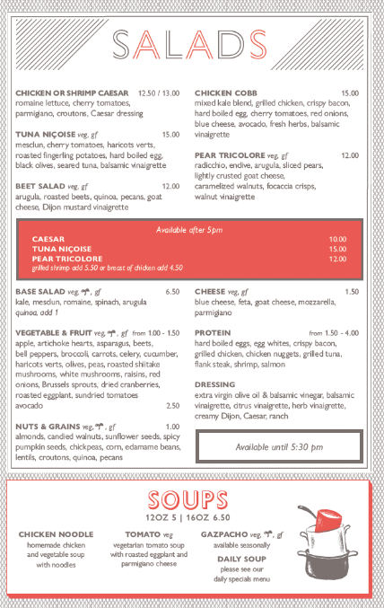 Menu Mangia 23Rd Downtown Italian Food Events Corporate Catering - 9