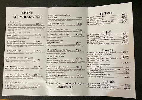 Menu Manly Eat-Well Chinese - 2