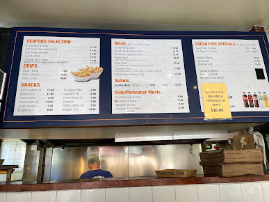 Menu Manly Fish Market - 1