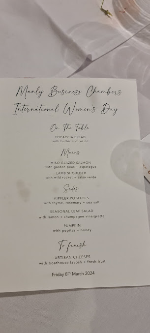 Menu Manly Pavilion - 3