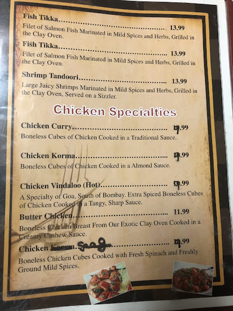 Menu Manna Cuisine Of India - 2