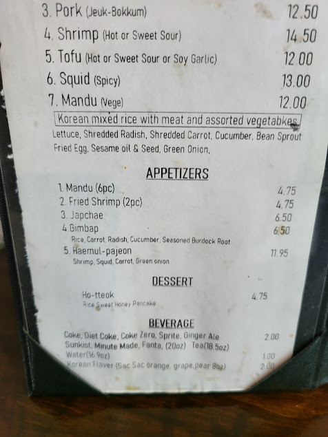 Menu Manna Korean Bbq And Dosirak - 0