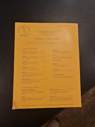 Menu Manousheh Grand - 5