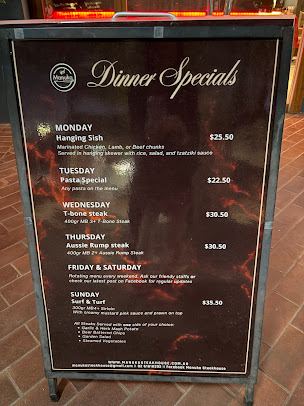 Menu Manuka Steakhouse Act - 7