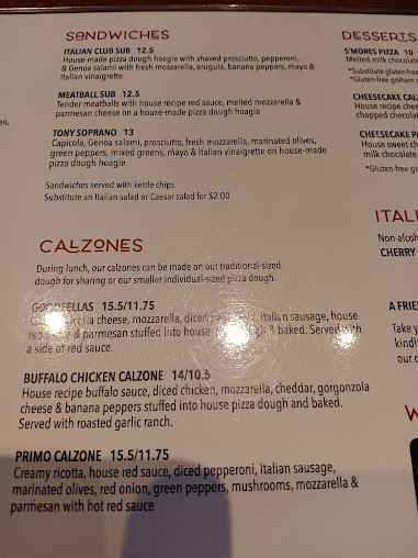 Menu Maple Street Pizza Company - 4