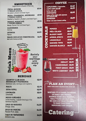Menu Mar D Plata Dominican Restaurant Bar - 1
