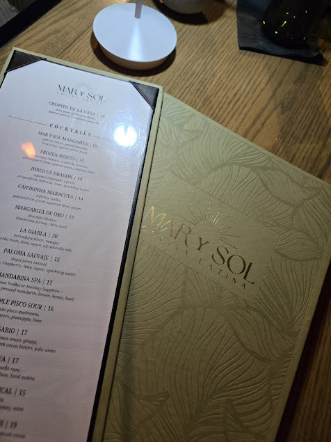 Menu Mar Y Sol Cocina Latina - 8