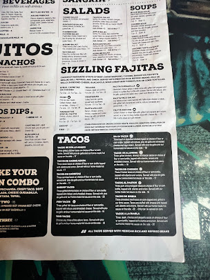 Menu Margaritas Mexican Cantina - 2