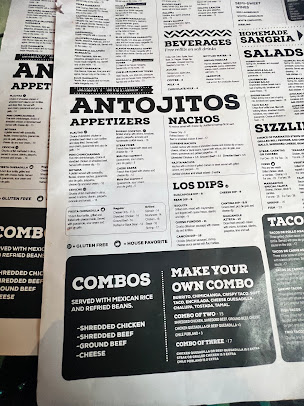 Menu Margaritas Mexican Cantina - 9