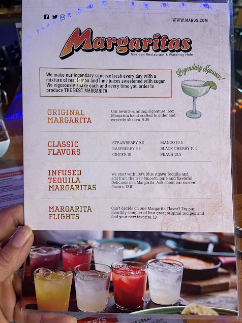 Menu Margaritas Mexican Restaurant Northborough - 5