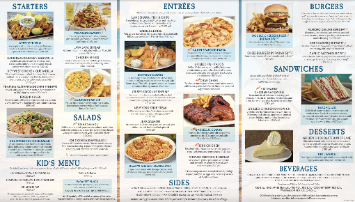 Menu Margaritaville - Atlantic City - 2